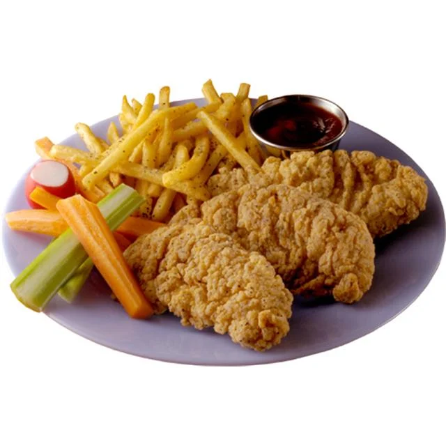 Chicken Southern Style Tenderloin Fritterslarge Uncooked 5 Pound Each - 2 Per Case.