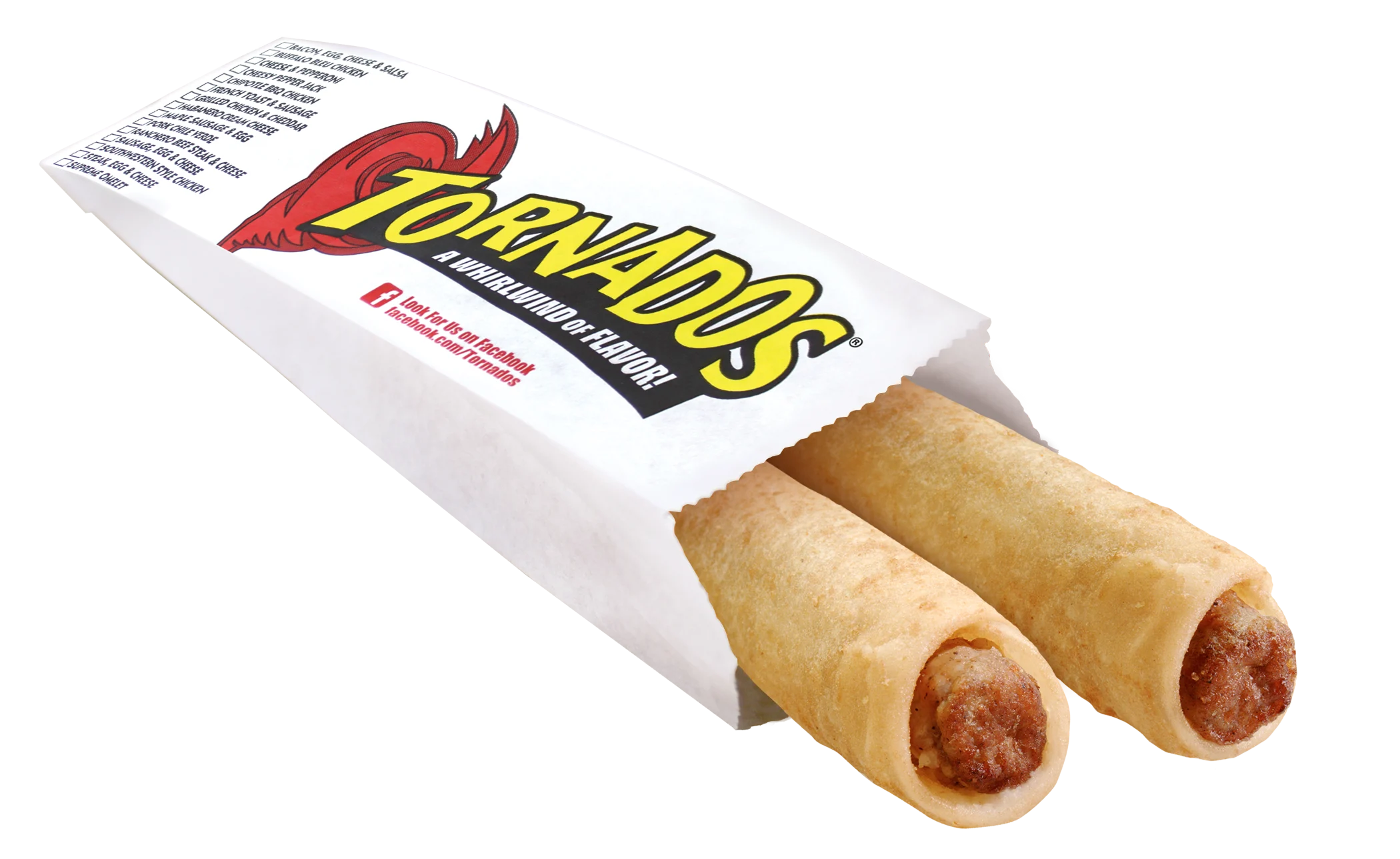 Tornados Breakfast French Toast Sausage 0.187 Pound Each - 24 Per Case.