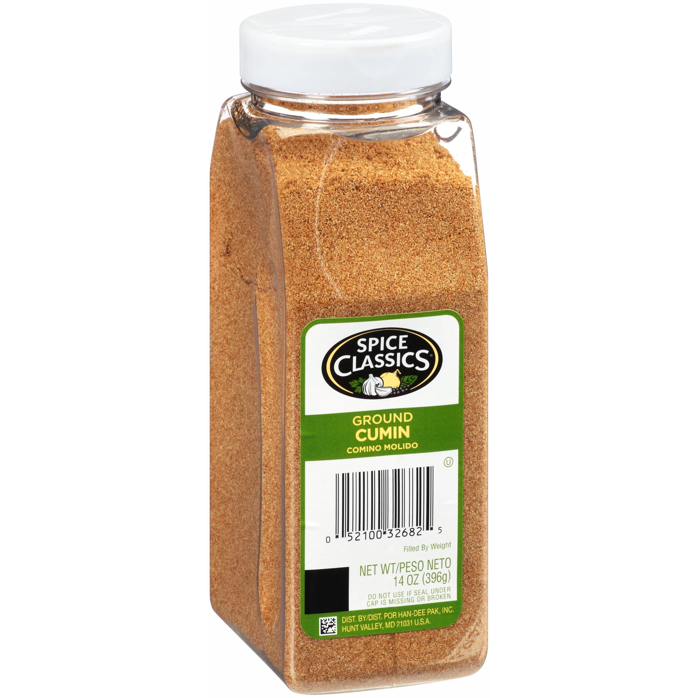 Spice Classics Ground Cumin 14 Ounce Size - 6 Per Case.
