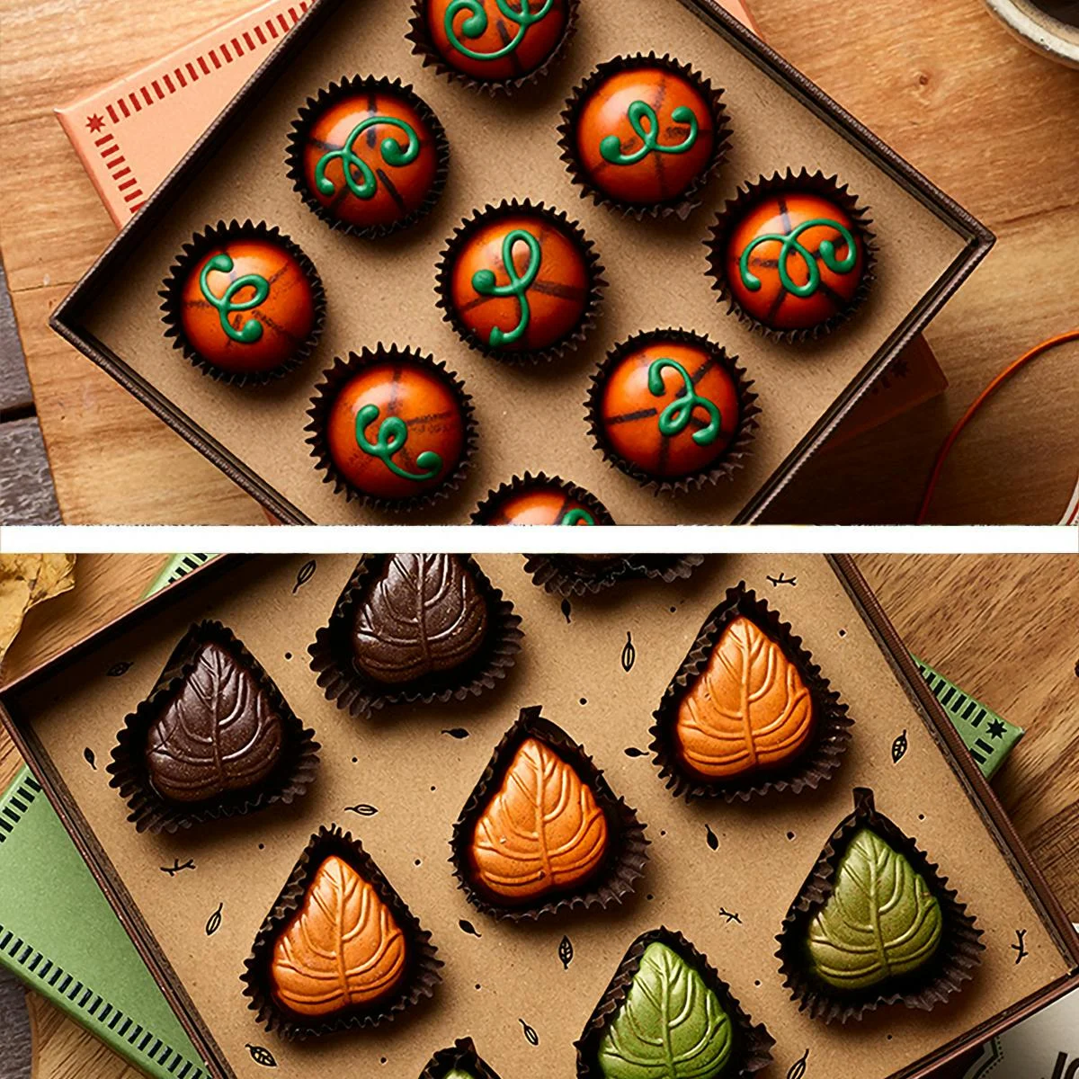 Pumpkin Patch Chocolate Gift Tower