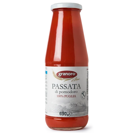 Granoro Strained Italian Tomatoes, 100% Italian Tomatoes, 24 oz | 690g