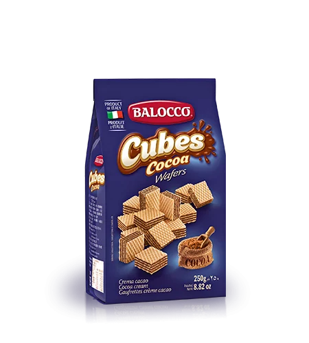 Balocco Wafers Cocoa, 8.8 oz - 250g