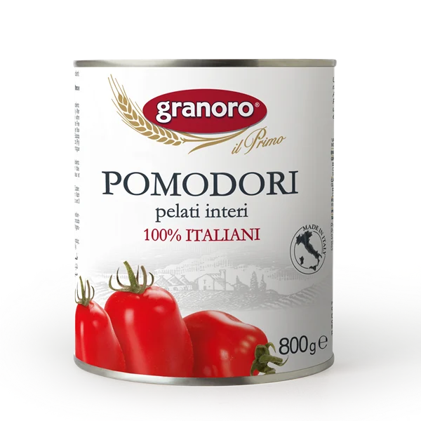 Granoro Italian Peeled Tomatoes, 100% Italian Tomatoes, 54 oz | 2550g