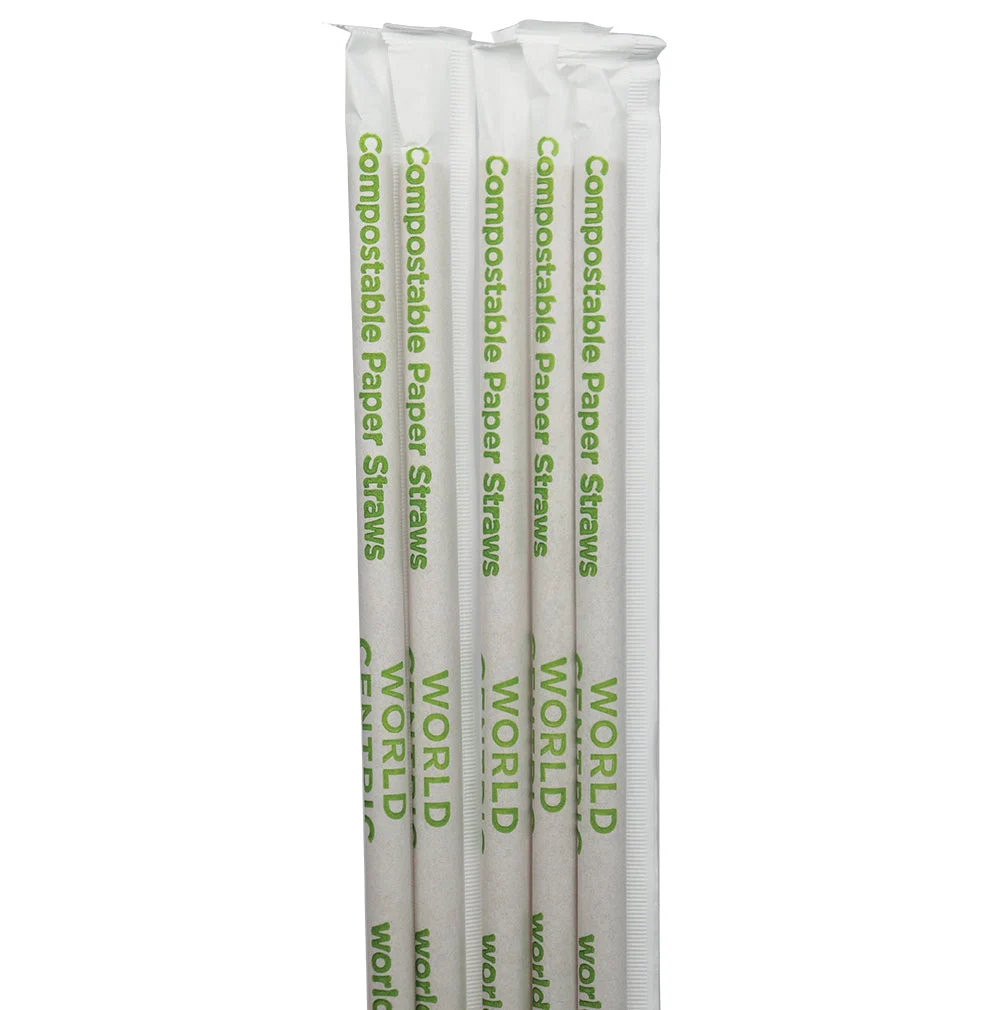 8 Inch Fsc Kraft Paper Wrapped Compostable 60 Each - 100 Per Case.