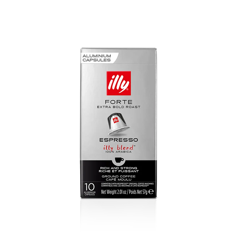 Illy Forte Roast Nespresso Capsule, 10 pk, 2.01 oz | 57g
