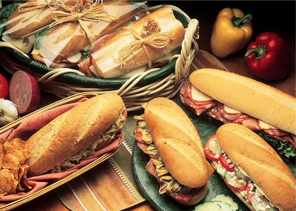 Vie De France Sub Rolls Soft French 8 Inch 3.5 Ounce Size - 64 Per Case.