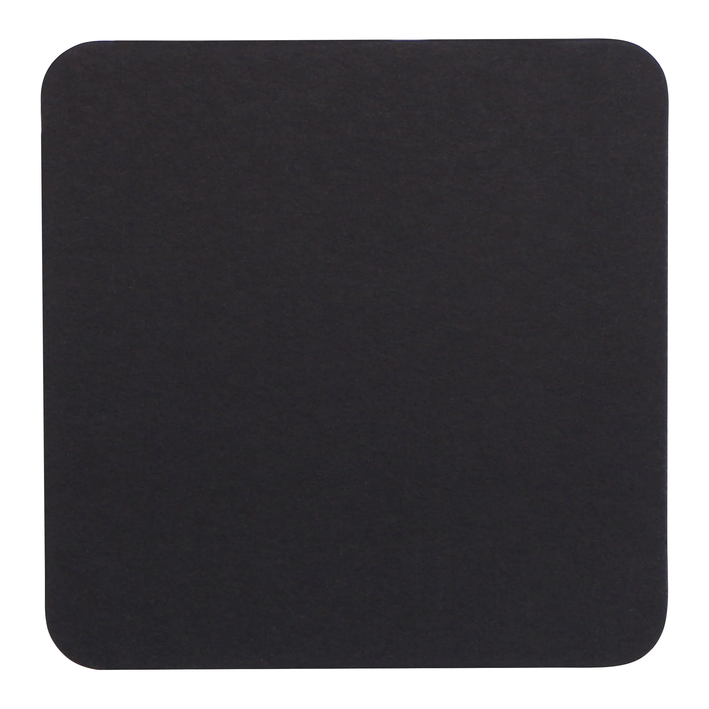 Coaster Pulpboard Light Weight Black 4 In Square
