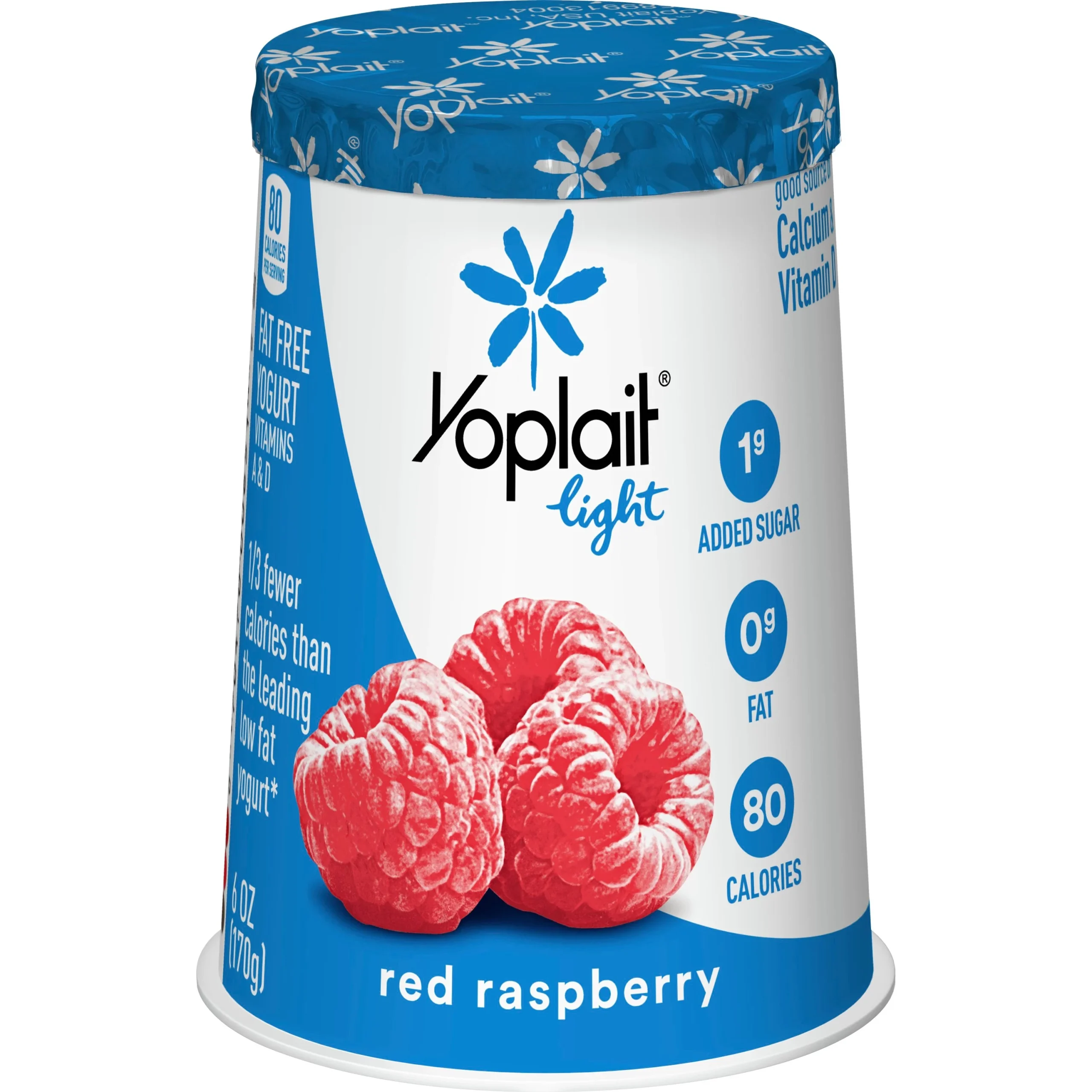 Yoplait Light Yogurt Single Serve Cup Redraspberry 6 Ounce Size - 12 Per Case.