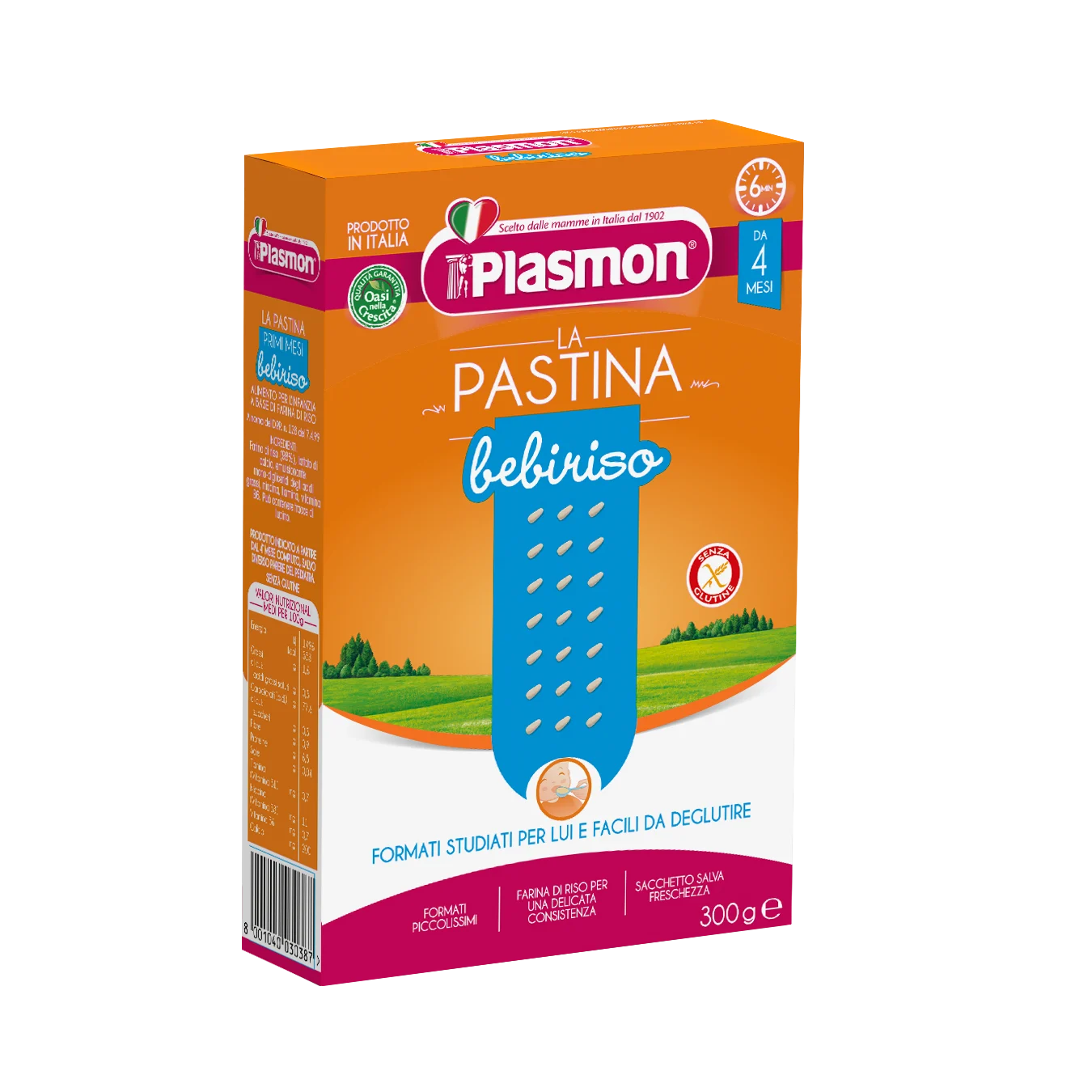 Plasmon Baby Pasta Bebriso, 10.58 oz | 300g