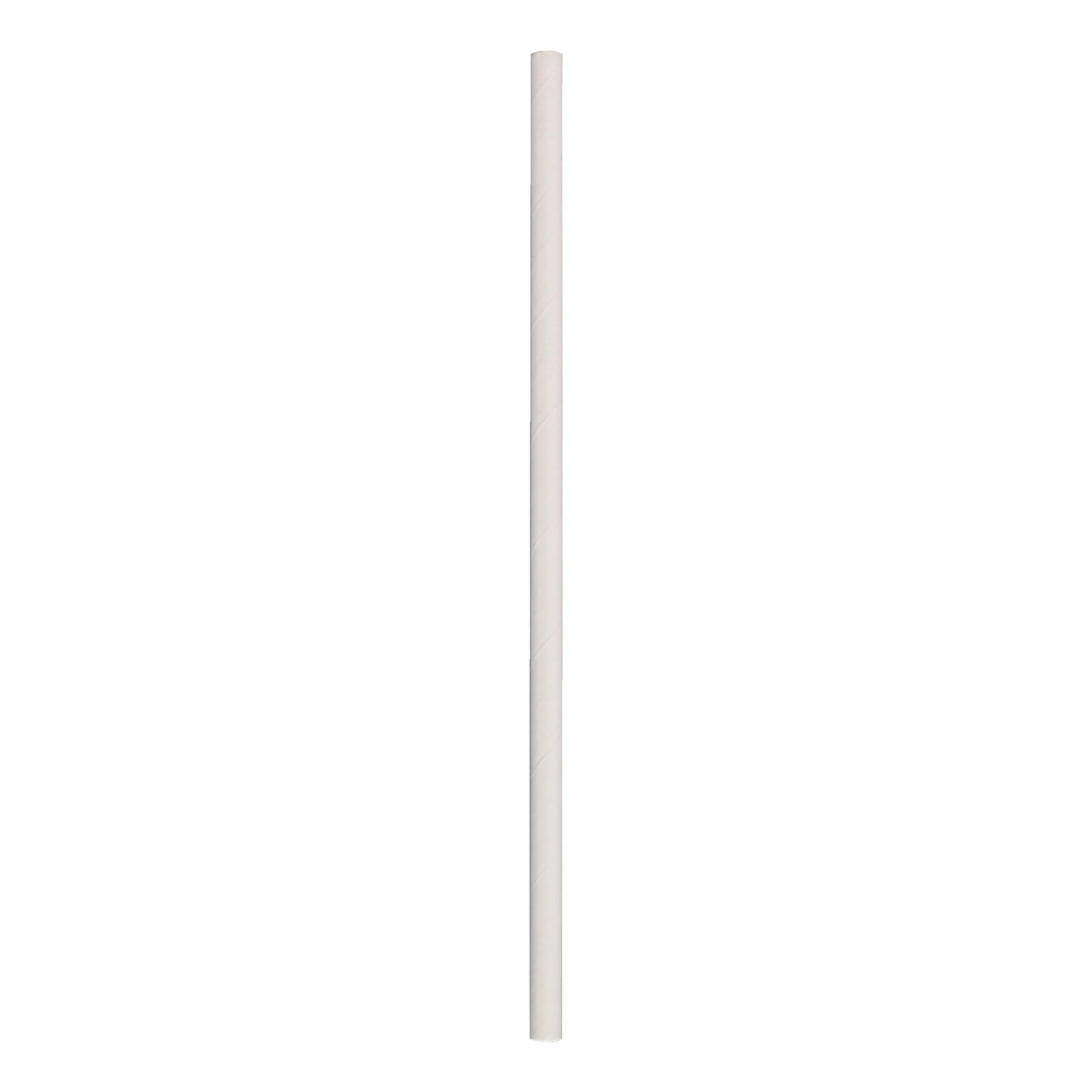 Drinking Straw White Paper Compost Un Wrap Board 300 Each - 16 Per Case.