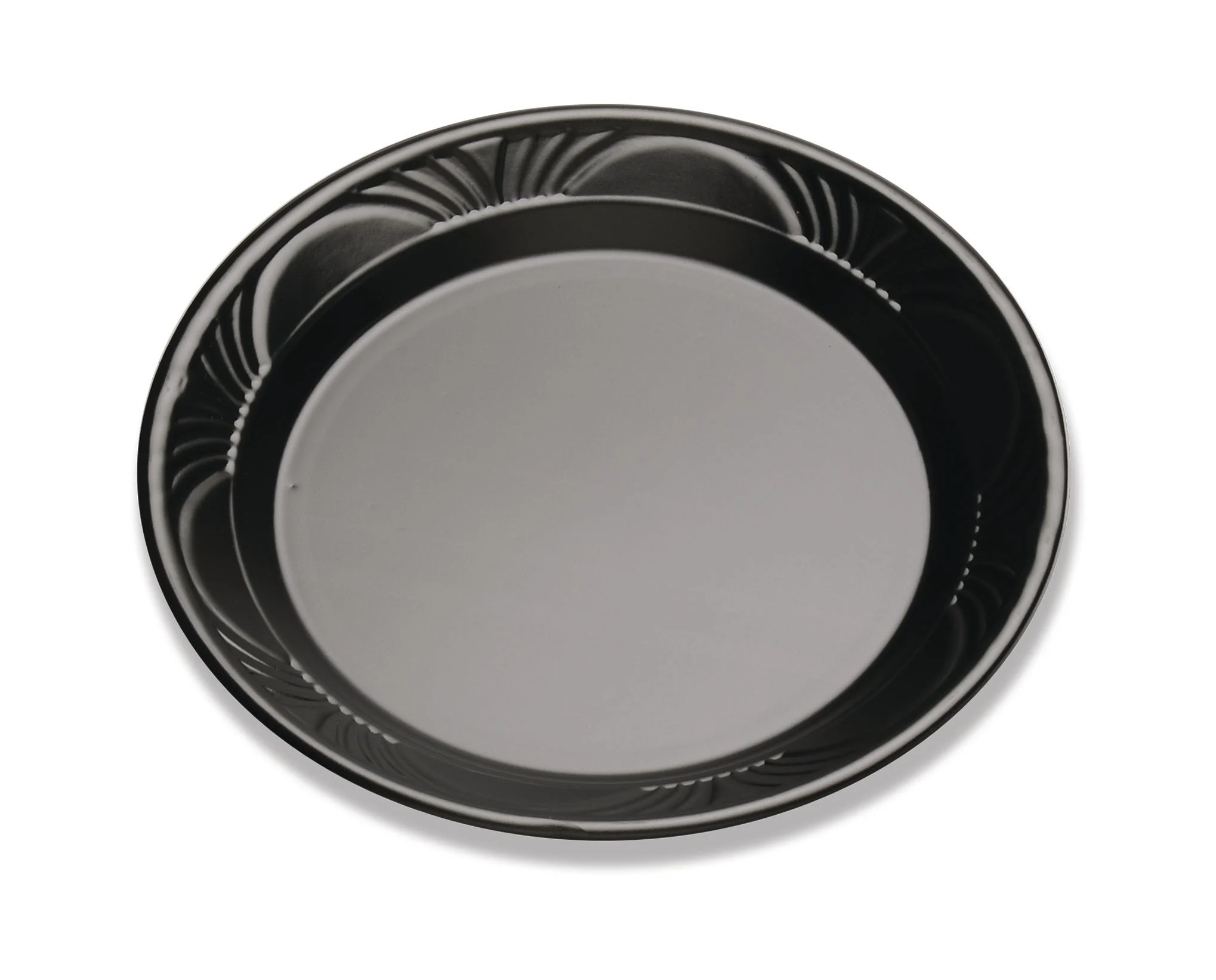 9" Round Black Pearl Ps Plate