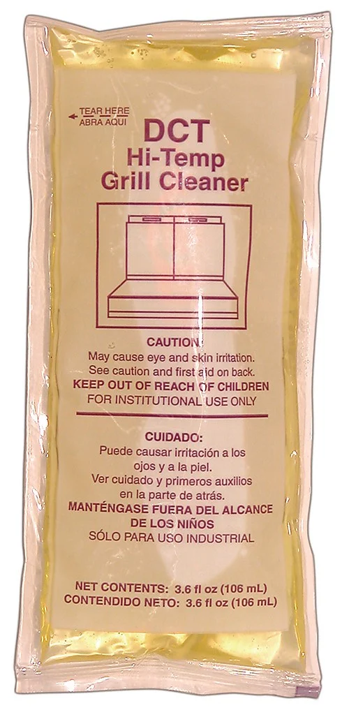 Dct Hi-Temp Grill Cleaner Packets Rtu 6-70 92/3.6 Oz