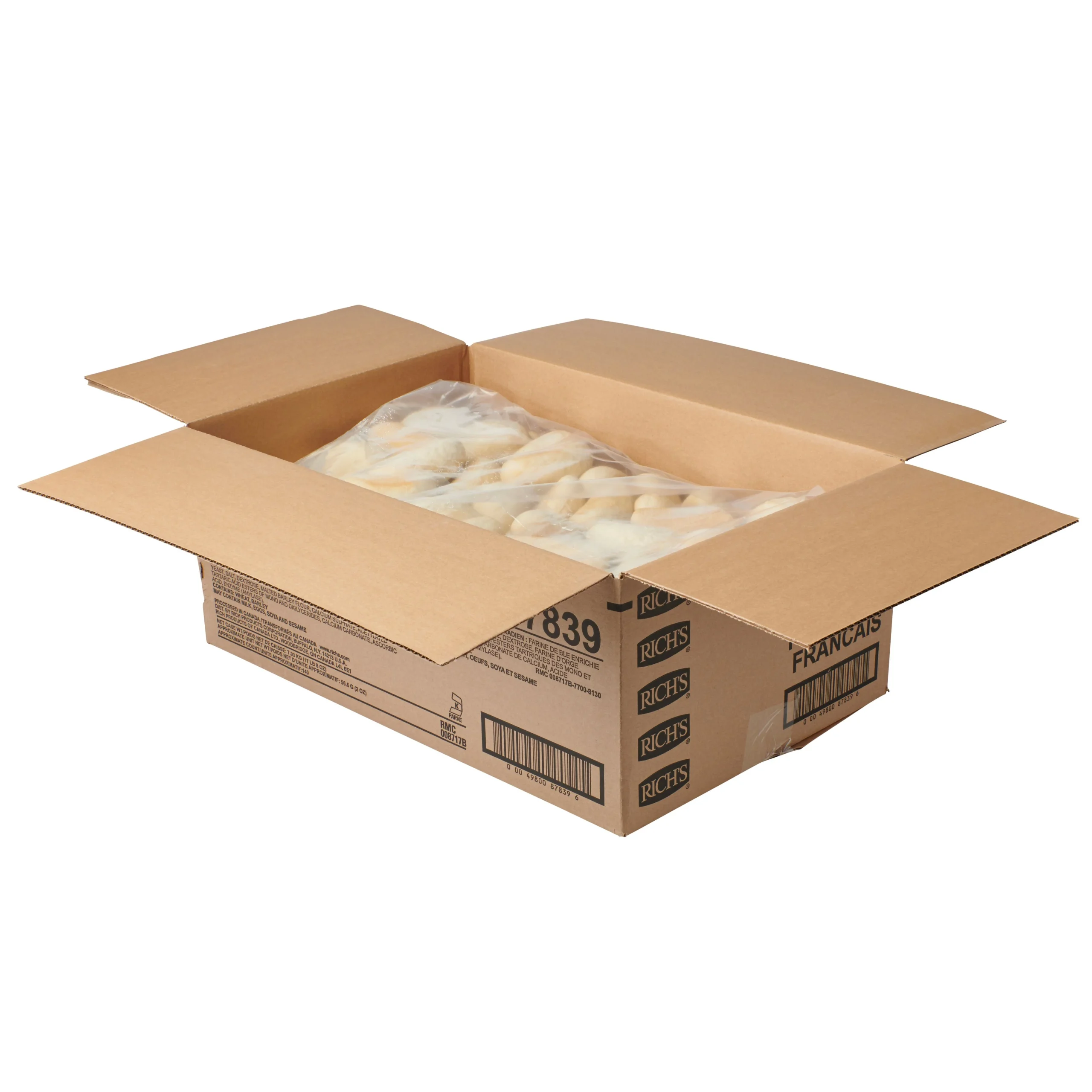Roll French Petit Pain 2 Ounce Size - 140 Per Case.