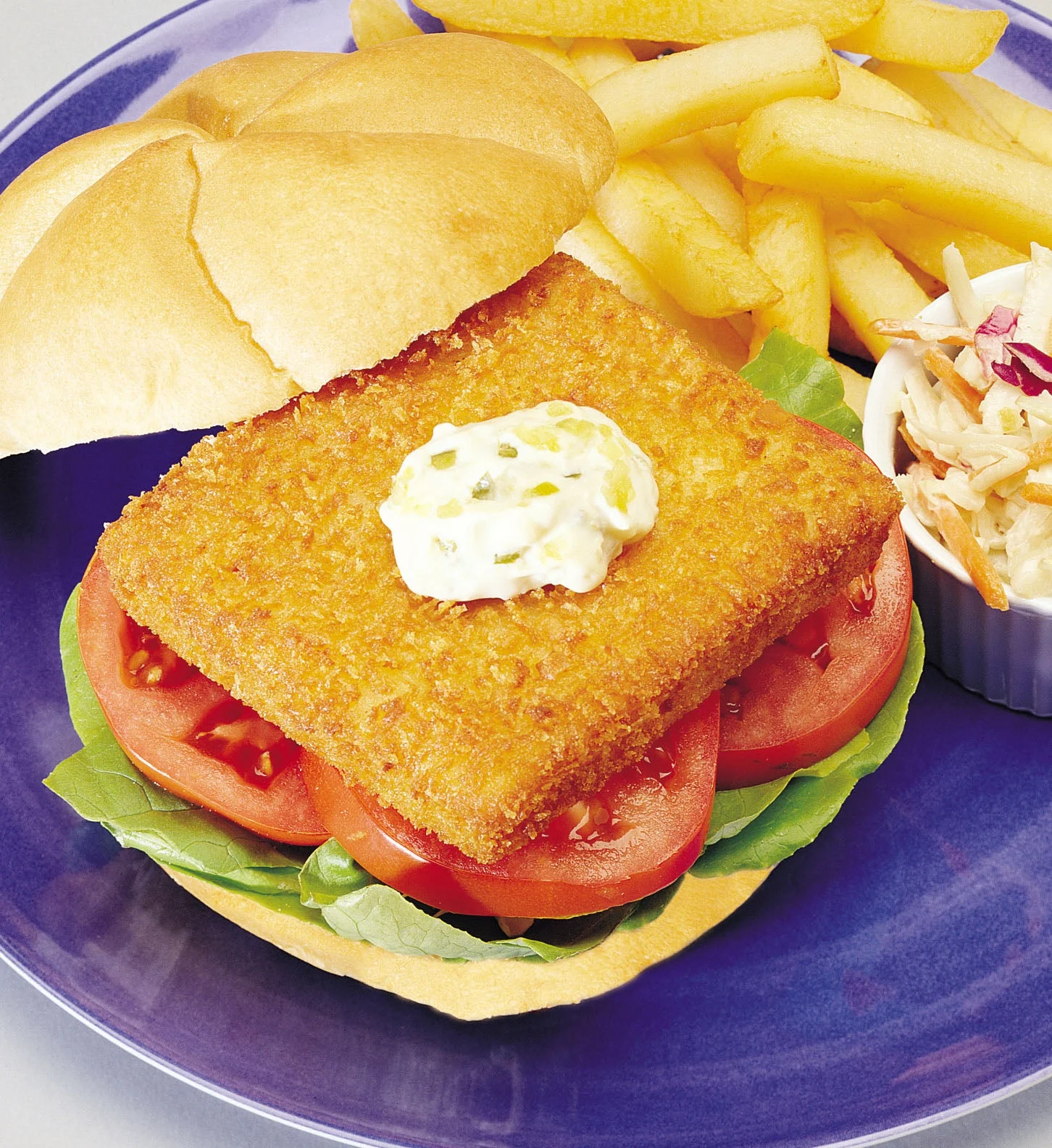 Crunchy Breaded Cod Square 10 Pound Each - 1 Per Case.