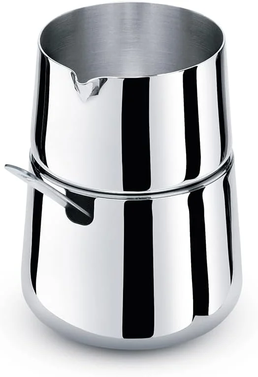 Giannini "Sugarmilk" Set 4 pc. Milk Jug and Sugar Bowl, Stainless Steel