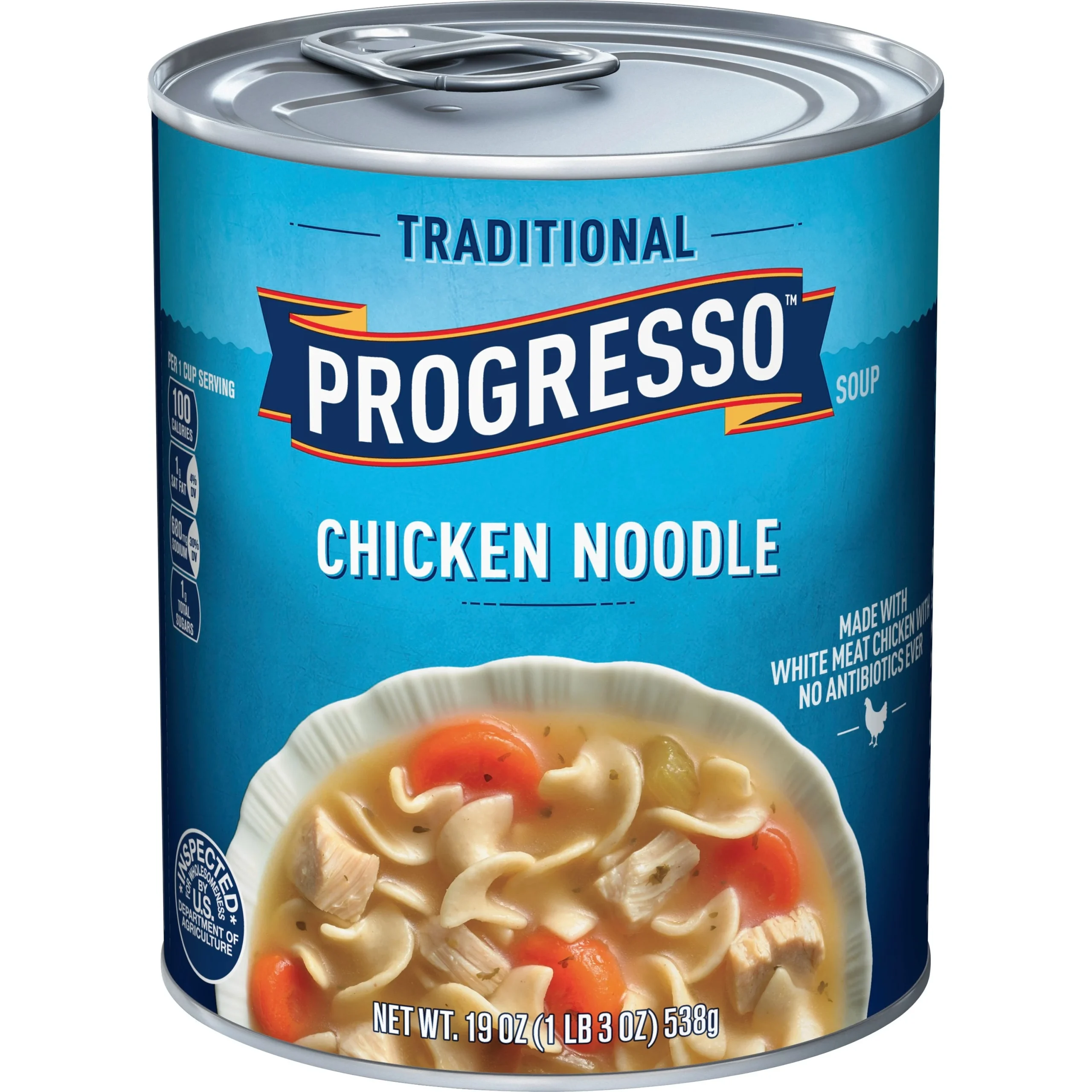 Progresso Soup Chicken Noodle 19 Ounce Size - 12 Per Case.