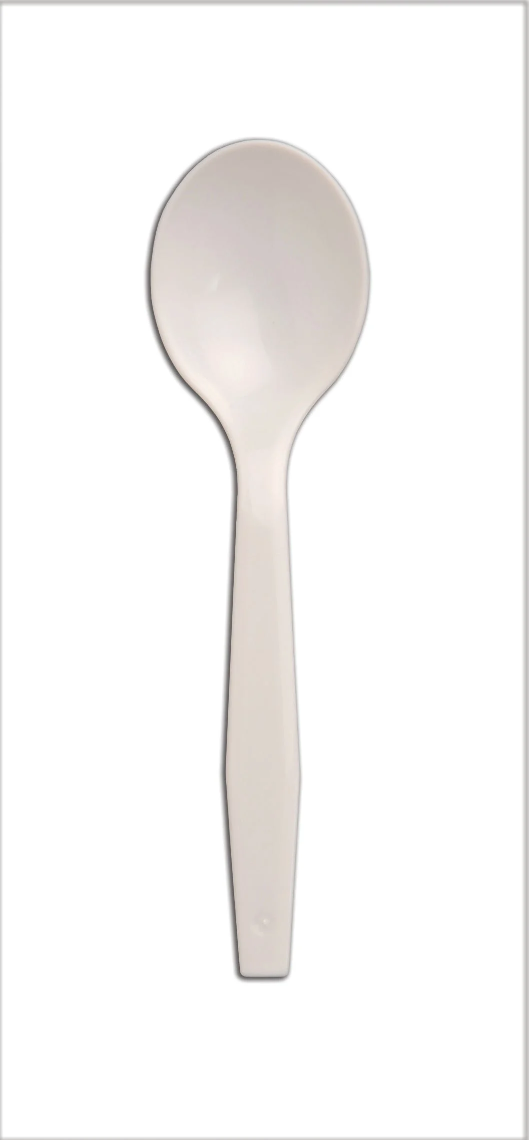 Senate White Medium Weight Pp Soupspoon