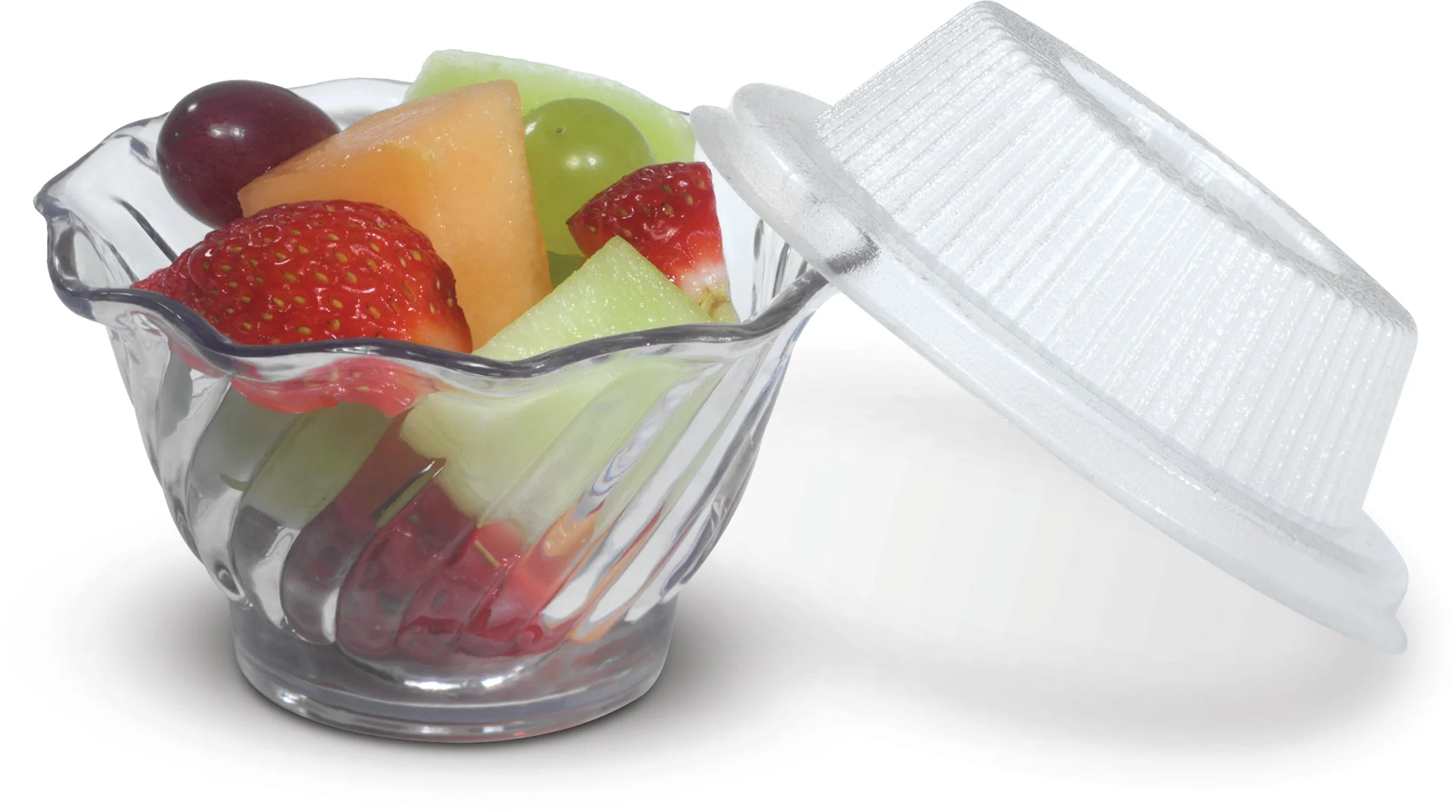 Classic Clear Dome Lid- Fits Dxswc507 5 Oz Tulip Cup  (1000/Cs) - Clear