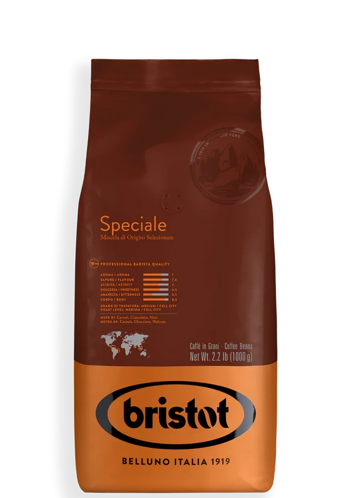 Caffe Bristot Speciale, Medium Roast, Coffee Beans, 2.2 lb | 1000g