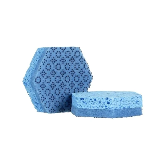 3M Scotch-Brite Low Scratch Scour Sponge 3000Hex 4.45 In X 3.85 In 1 Sponge/Bag 4/Inner 4 Inne