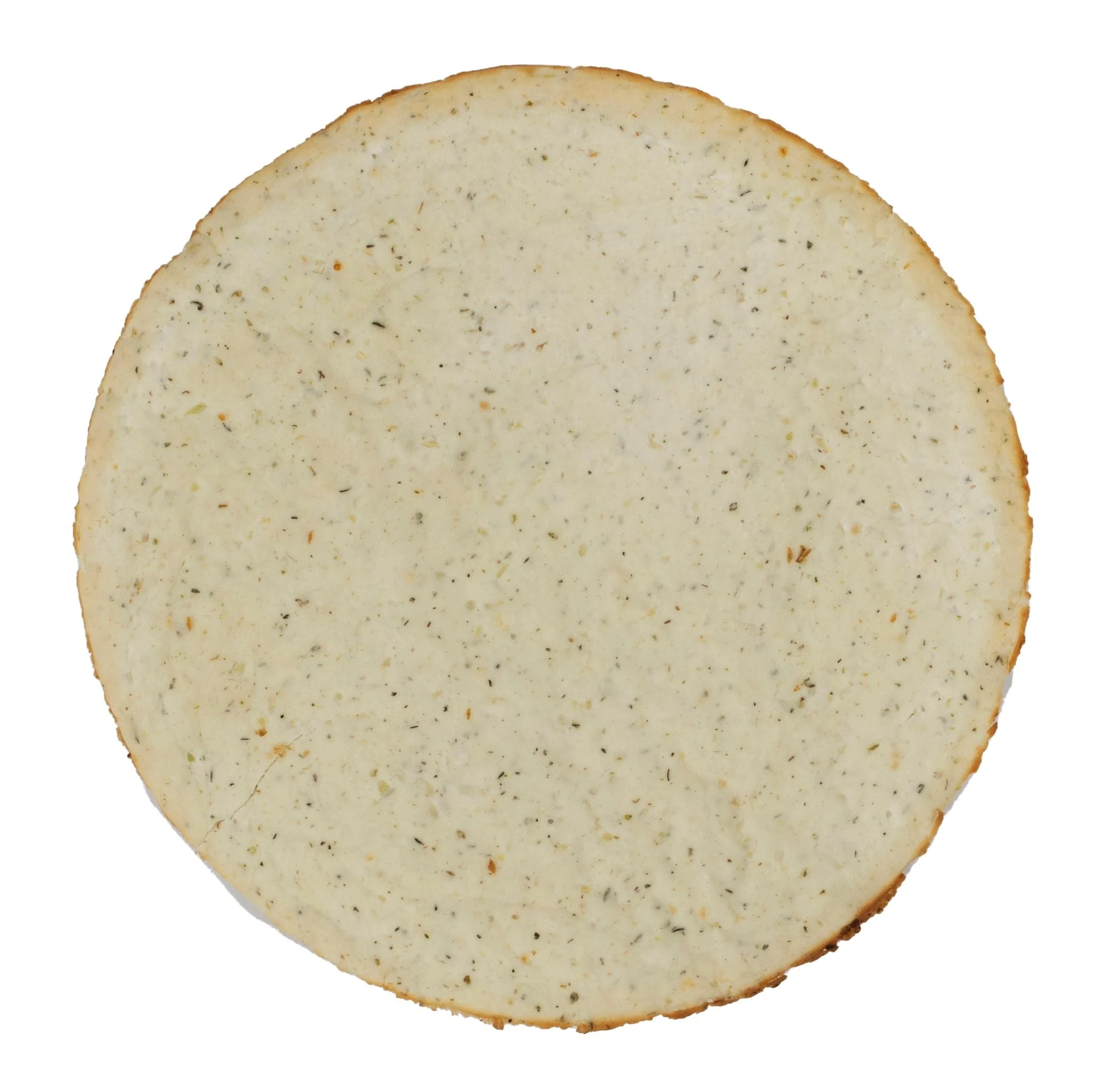 5 Inch Gluten Free Seasoned Cauliflower Pizza Crust 7.3 Ounce Size - 24 Per Case.