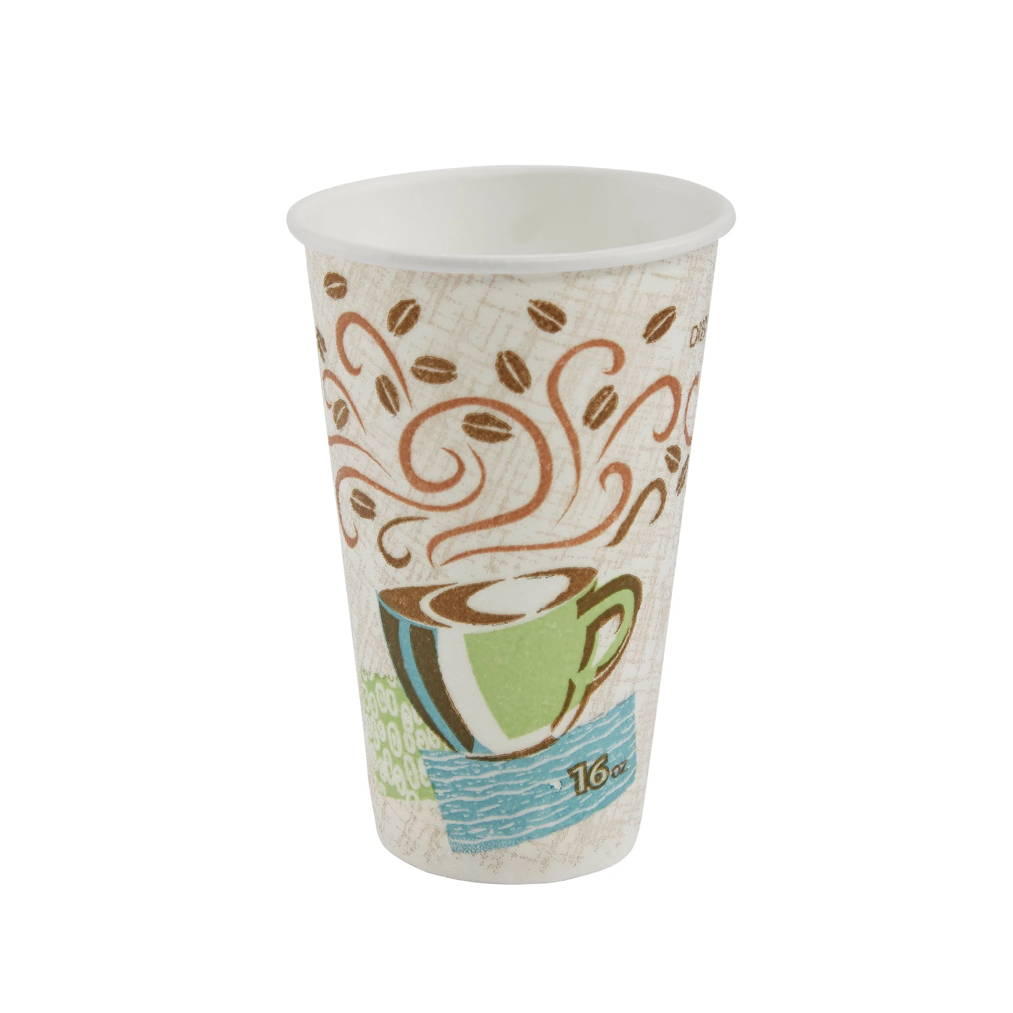 Dixie(R) Perfectouch(R) 12Oz Insulated Paperhot Cups By Gp Pro Fit Large Lids Coffee Haze 1000 C