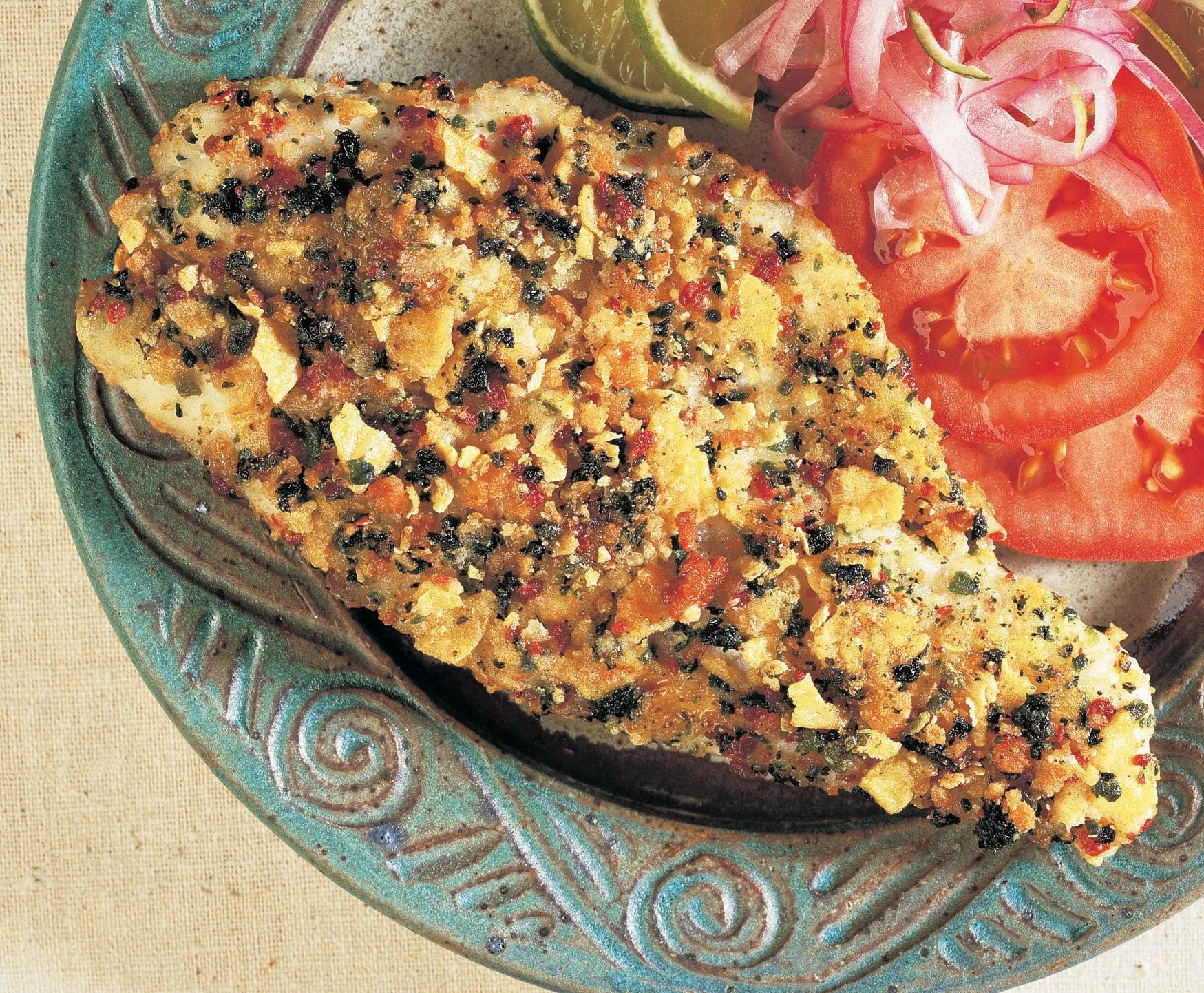 Uppercrust Tortilla Crusted Tilapia With Chipotle & Lime 5 Pound Each - 2 Per Case.