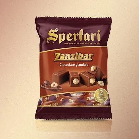 Sperlari Zanzibar Classic Gianduja Chocolate Mini, 4.58 oz
