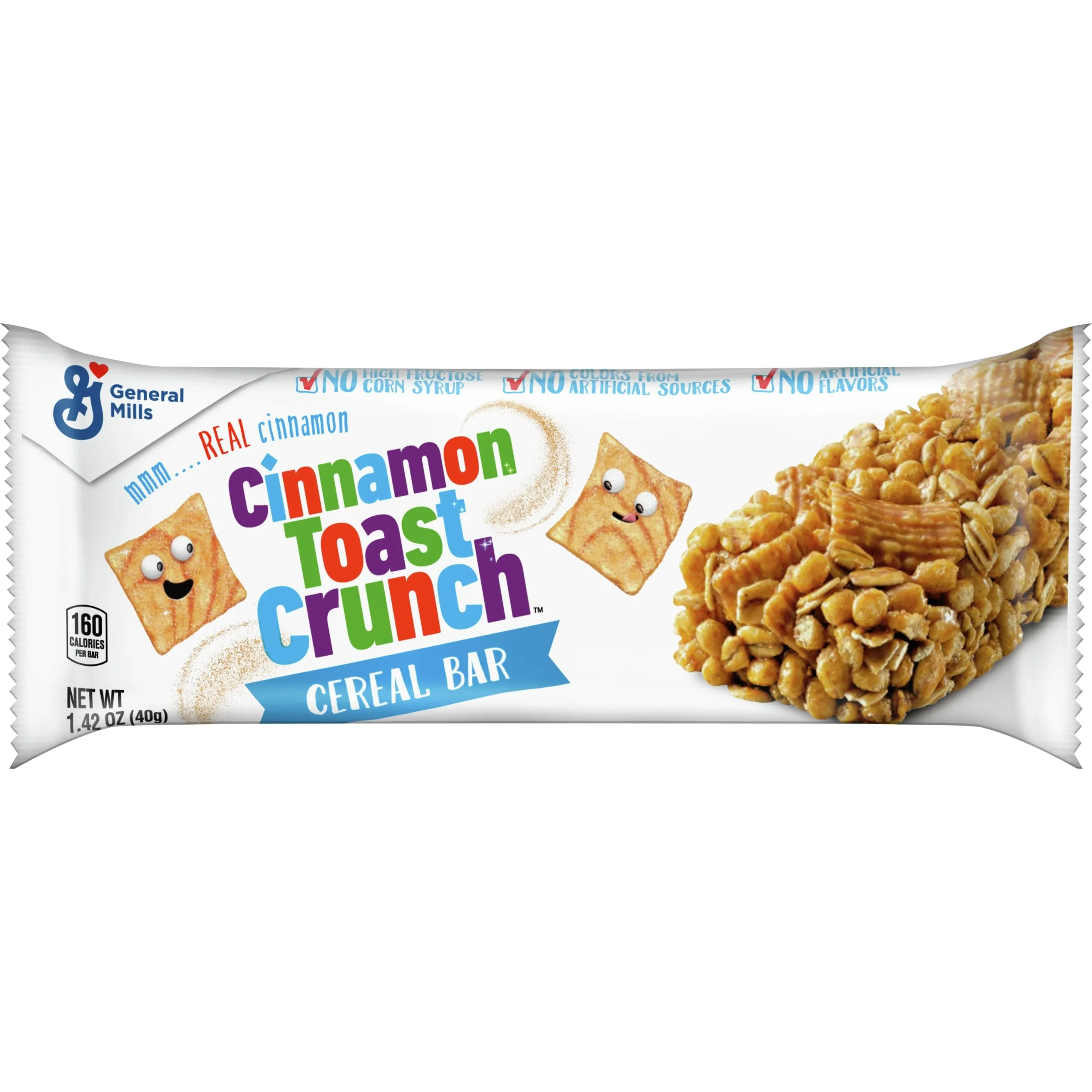 Cinnamon Toast Crunch Cereal Bars 1.42 Ounce Size - 96 Per Case.