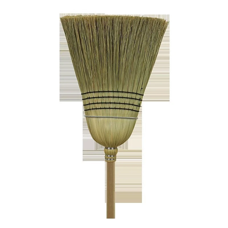 O-Cedar Commercial Warehouse Corn Deluxe Wood Handle Broom 1 - 6 Ea