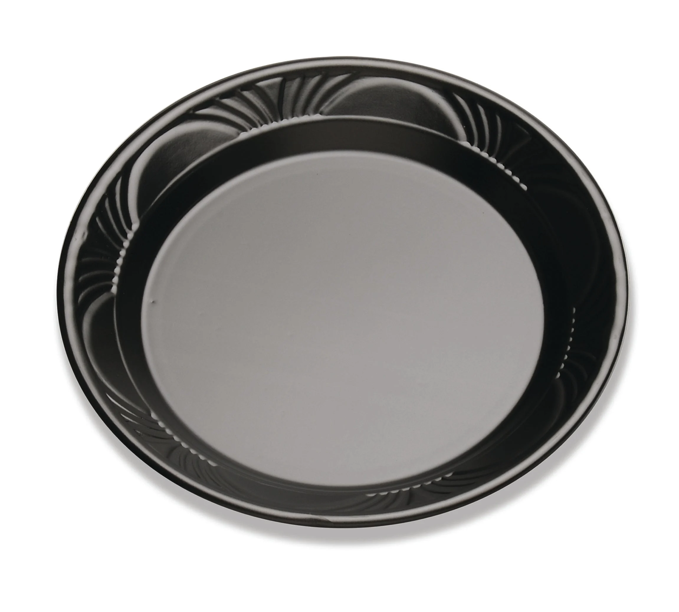 10.25" Round Black Pearl Ps Plate