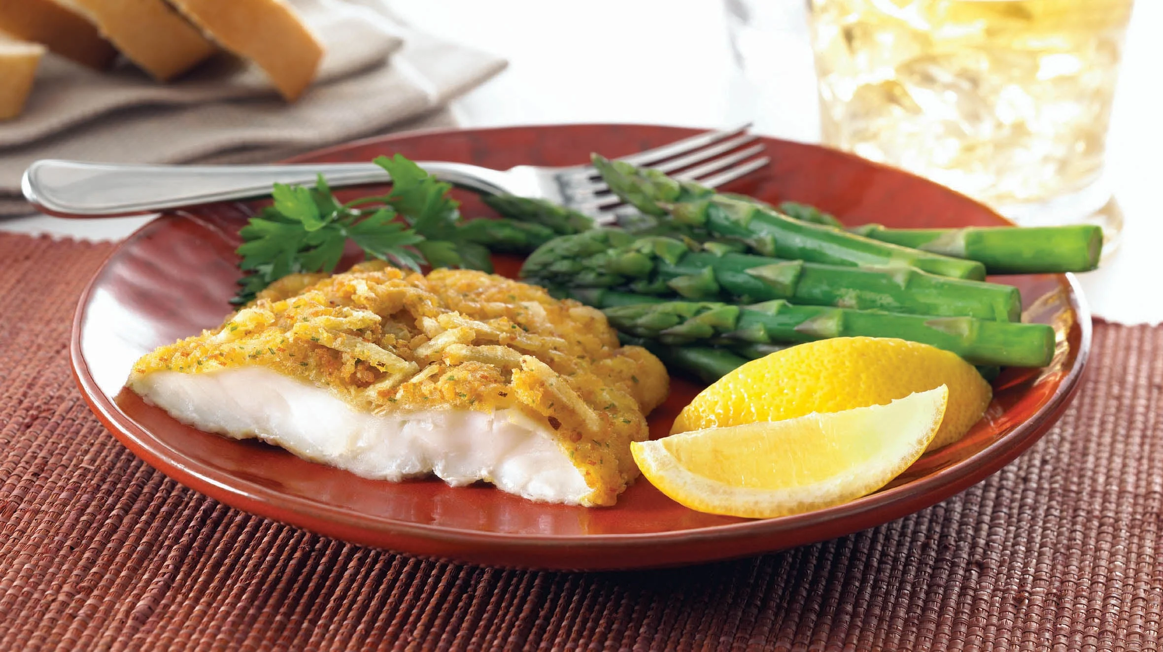 Uppercrust Potato Crusted Cod With Chives And Cheddar Cheese Natural Cutfillets 5 Pound Each - 2 Per Case.
