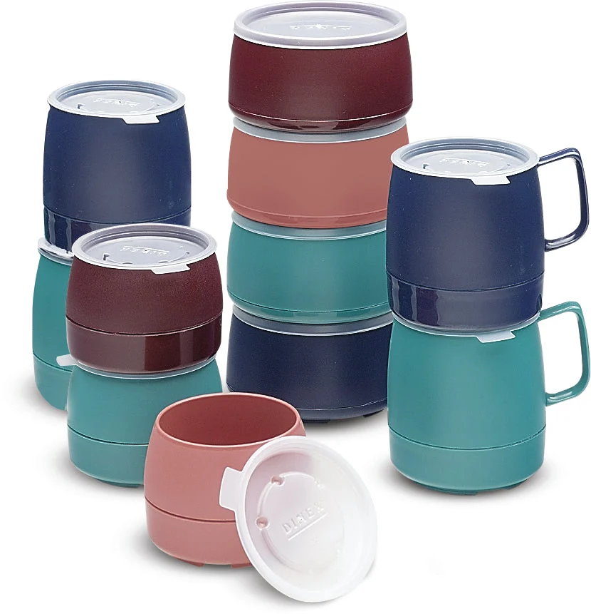 Classic Translucent Lid Fits Dx And Classic Dx Bowls 5 Inch  Translucent 2.75 In - 1000 Per Case.
