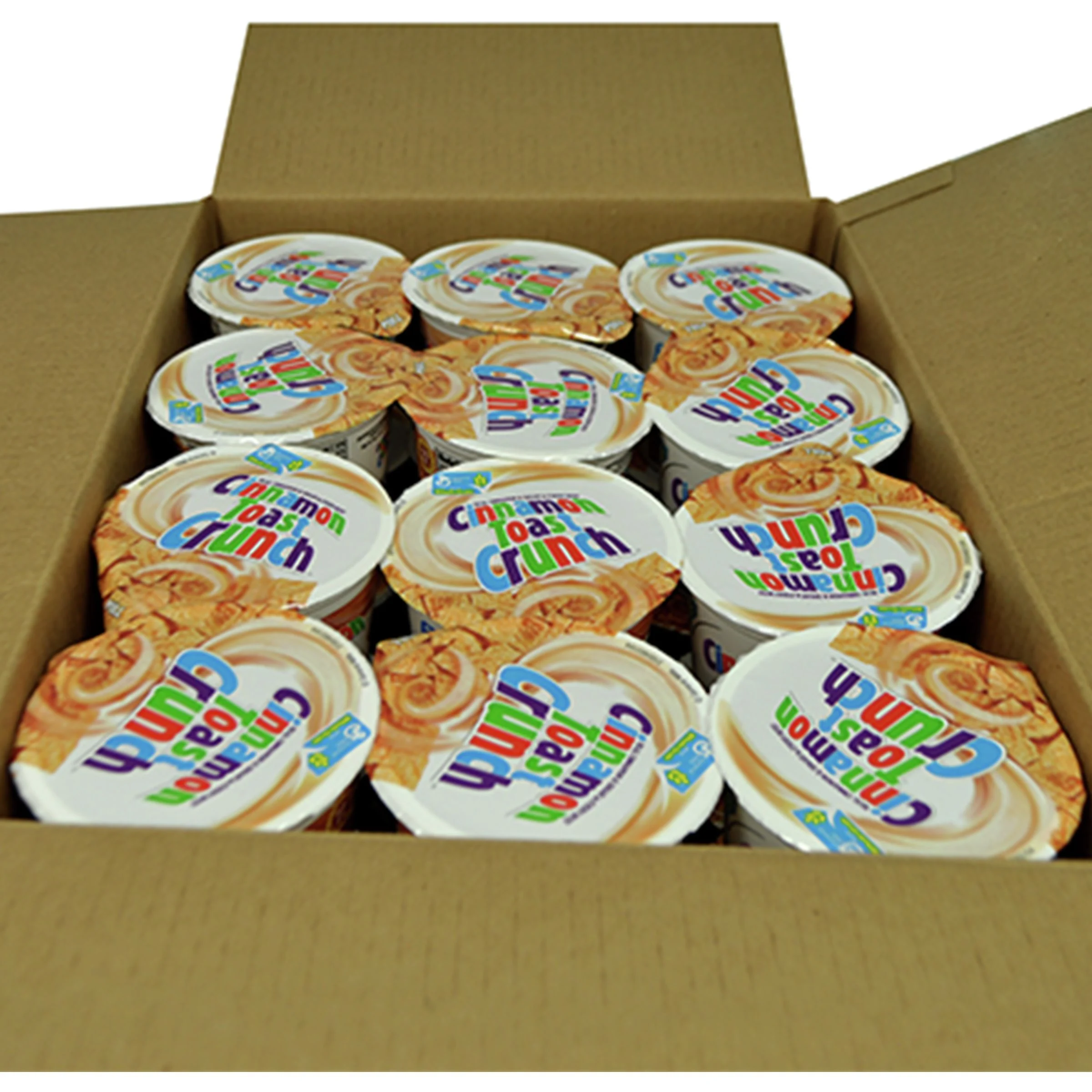 Cinnamon Toast Crunch Cereal Single Servecup 2 Ounce Size - 60 Per Case.