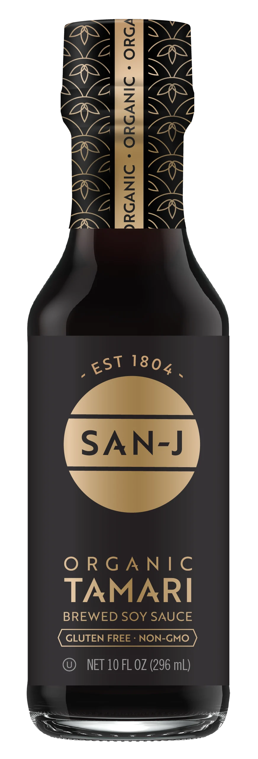 San J Organic Gf Tamari 10 Ounce Size - 6 Per Case.