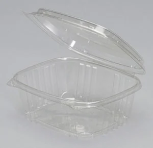 Genpak - Hinged 7.25X 6.38X 3 Clear Hinged Deli High Dome Container 2 - 100 - 100 Ea