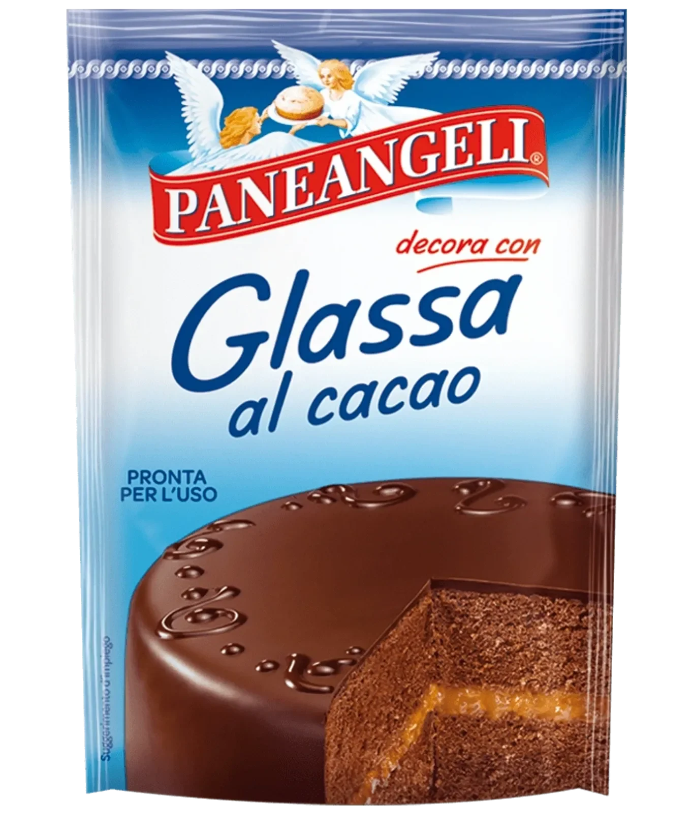 Paneangeli Cocoa Icing, Ready to Use, Glassa al Cacao, 4.2 oz | 125g