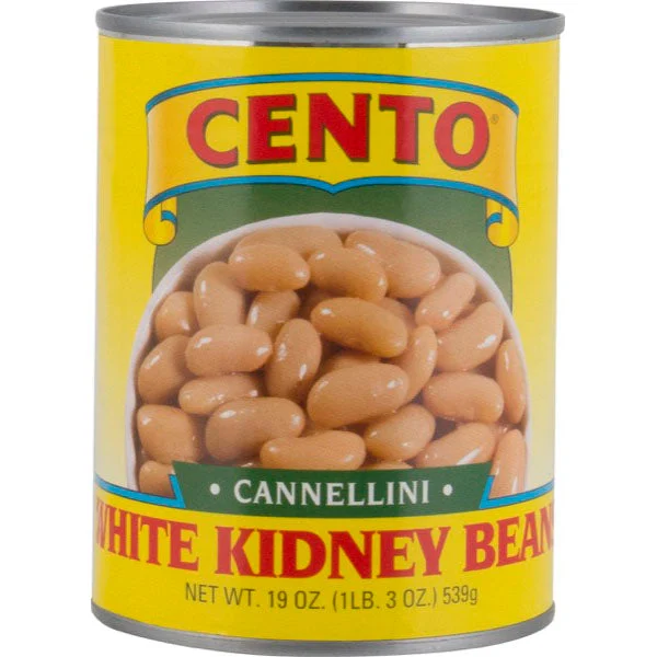 Cento Cannellini, White Kidney Beans, 19 oz | 539g Can