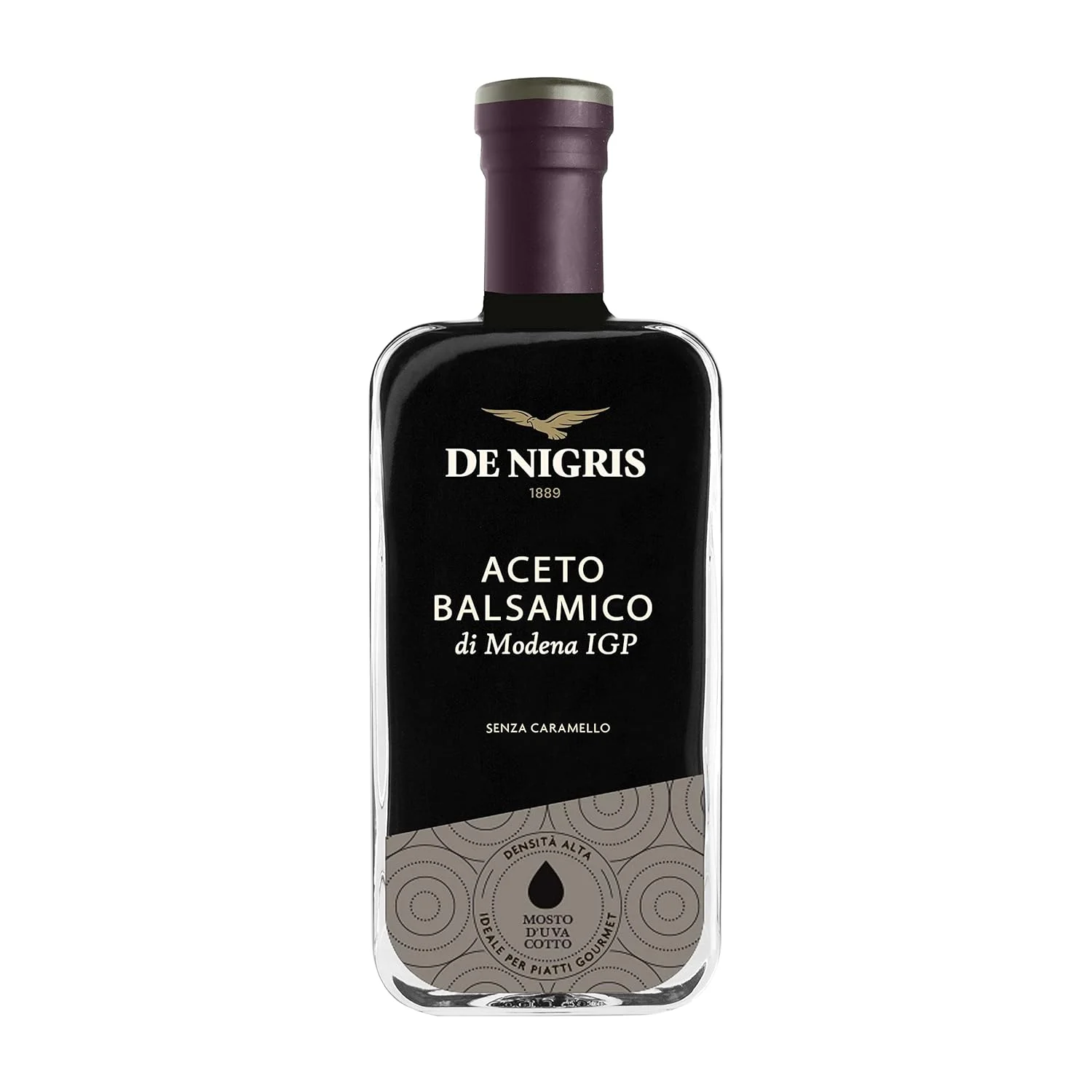 De Nigris Platinum Eagle Balsamic Vinegar of Modena IGP, 8.5 FL OZ | 250 mL