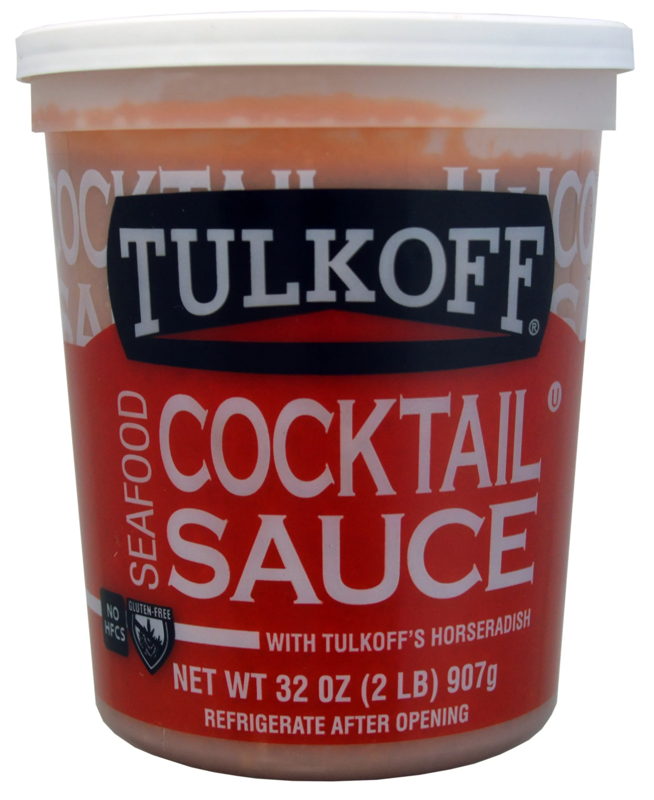 Tulkoff Seafood Cocktail Sauce 32 Ounce Size - 6 Per Case.
