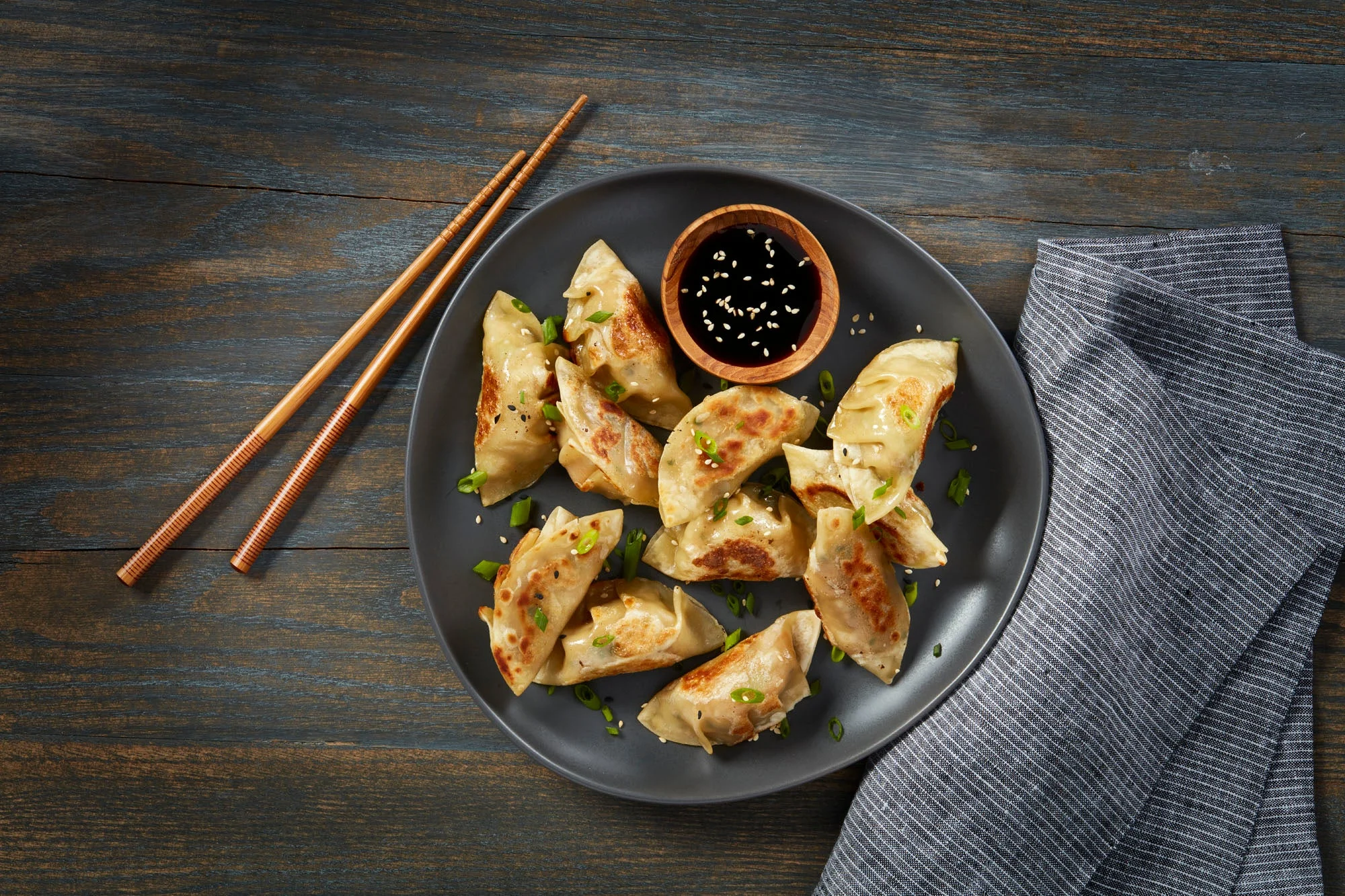 Shrimp Pot Stickers 24 Count Packs - 3 Per Case.