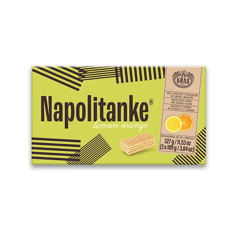 Kras Napolitanke Lemon Orange, 11.53 oz | 327g