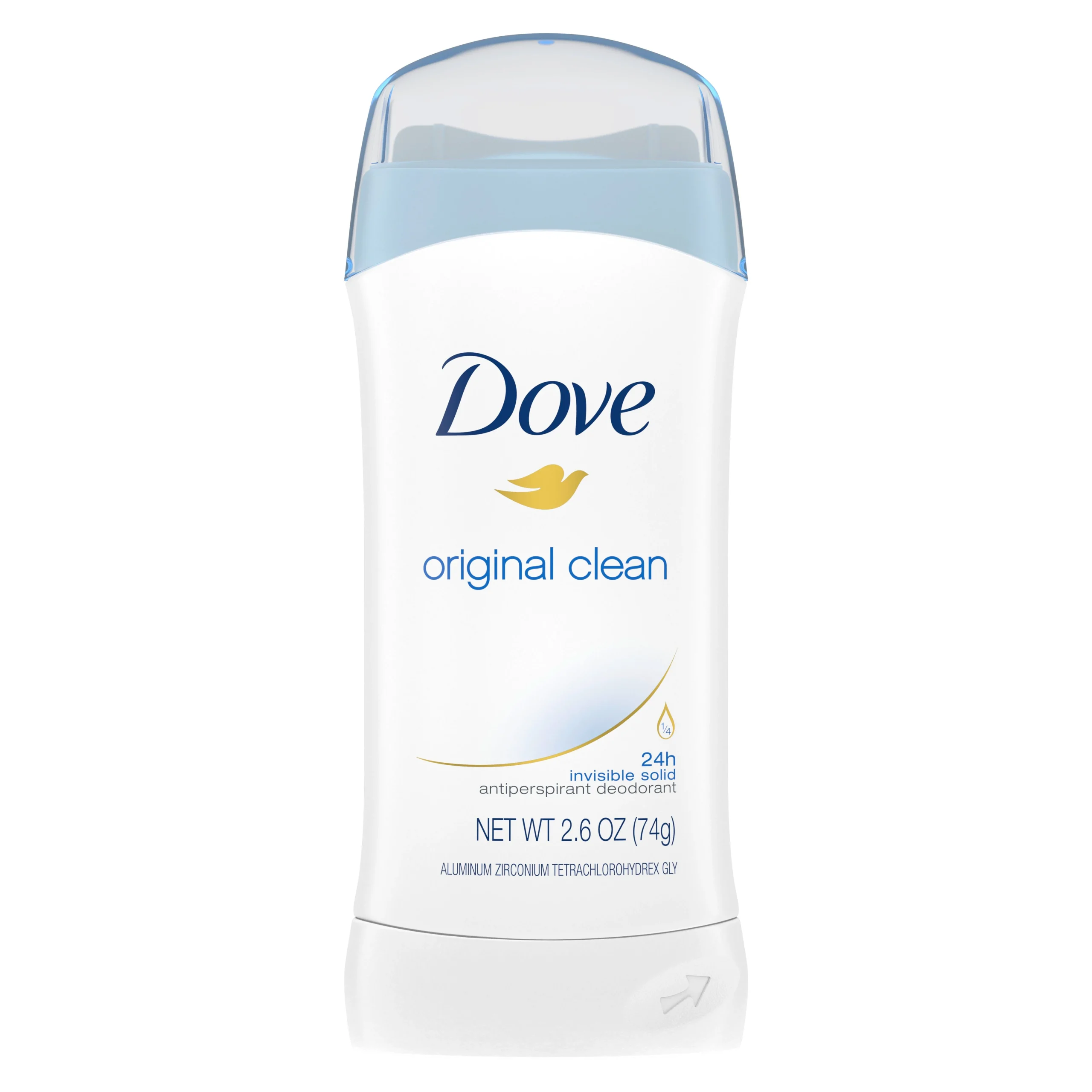 Dove Invisible Solid Original Clean 12 2.6 Oz