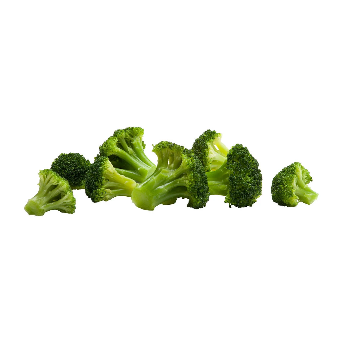 Simplot Simple Goodness Classic Vegetables Broccoli Florets Individual Quick Frozen 2 Pound Each - 12 Per Case.
