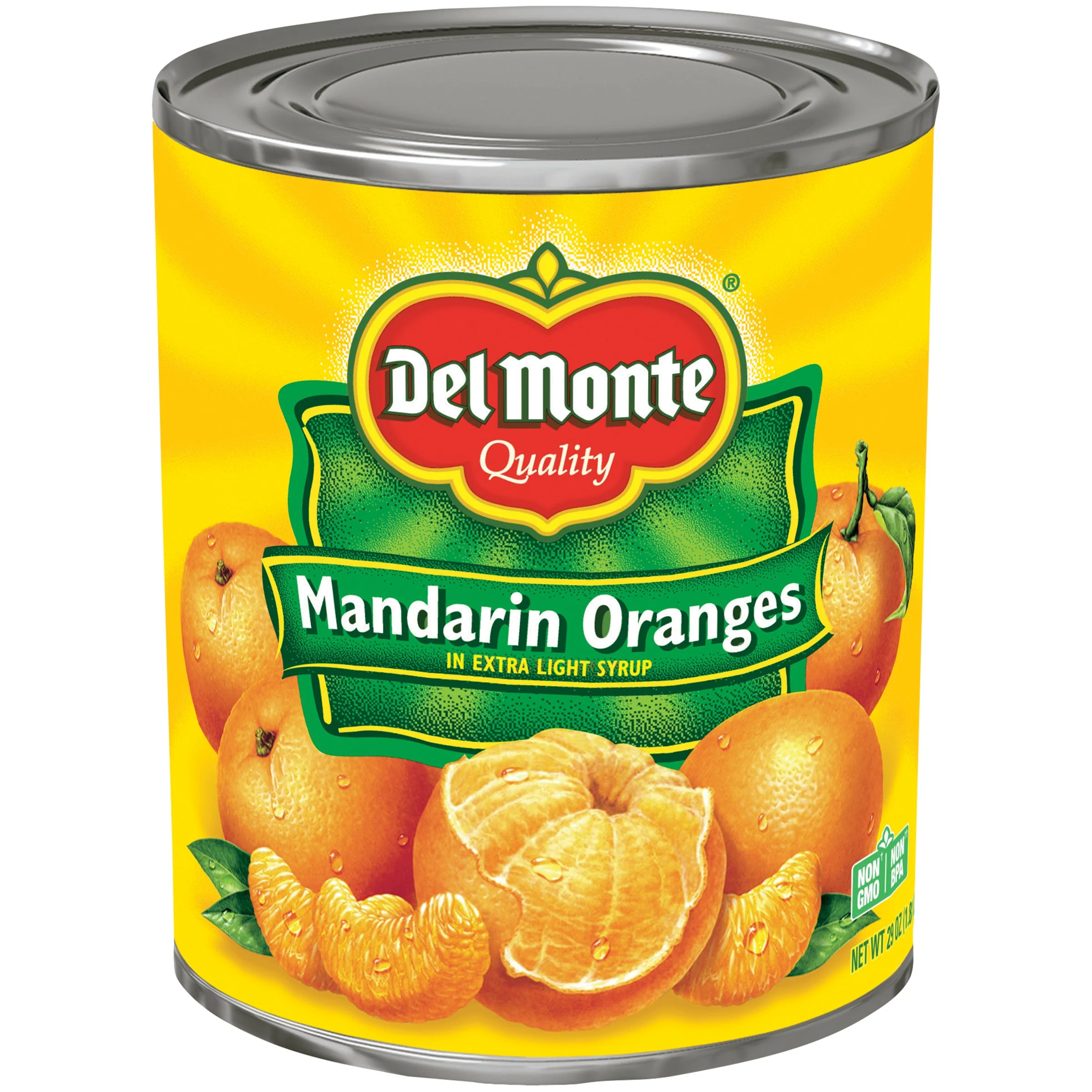 Del Monte Mandarin Oranges Can 29 Ounce Size - 12 Per Case.