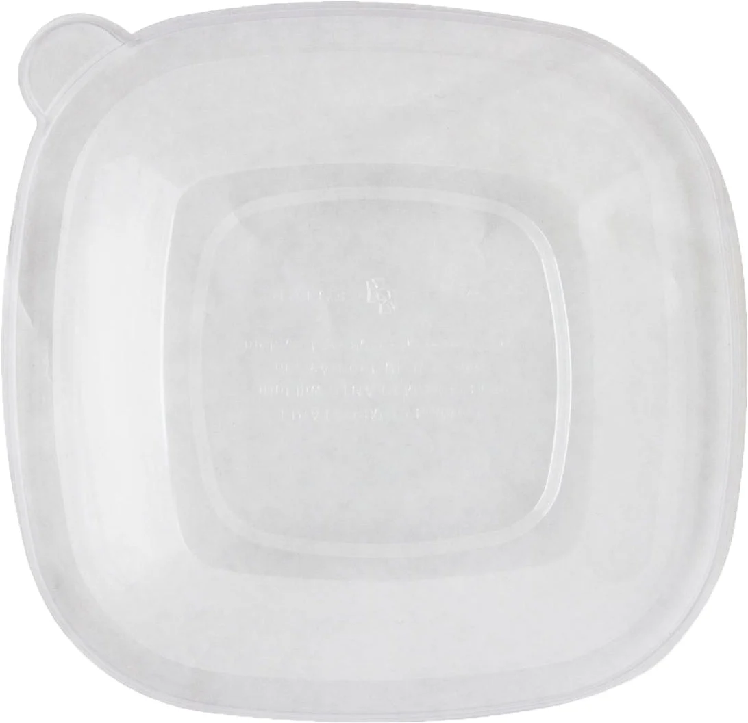Lid For 24-48 Oz Square Bowl - Pla