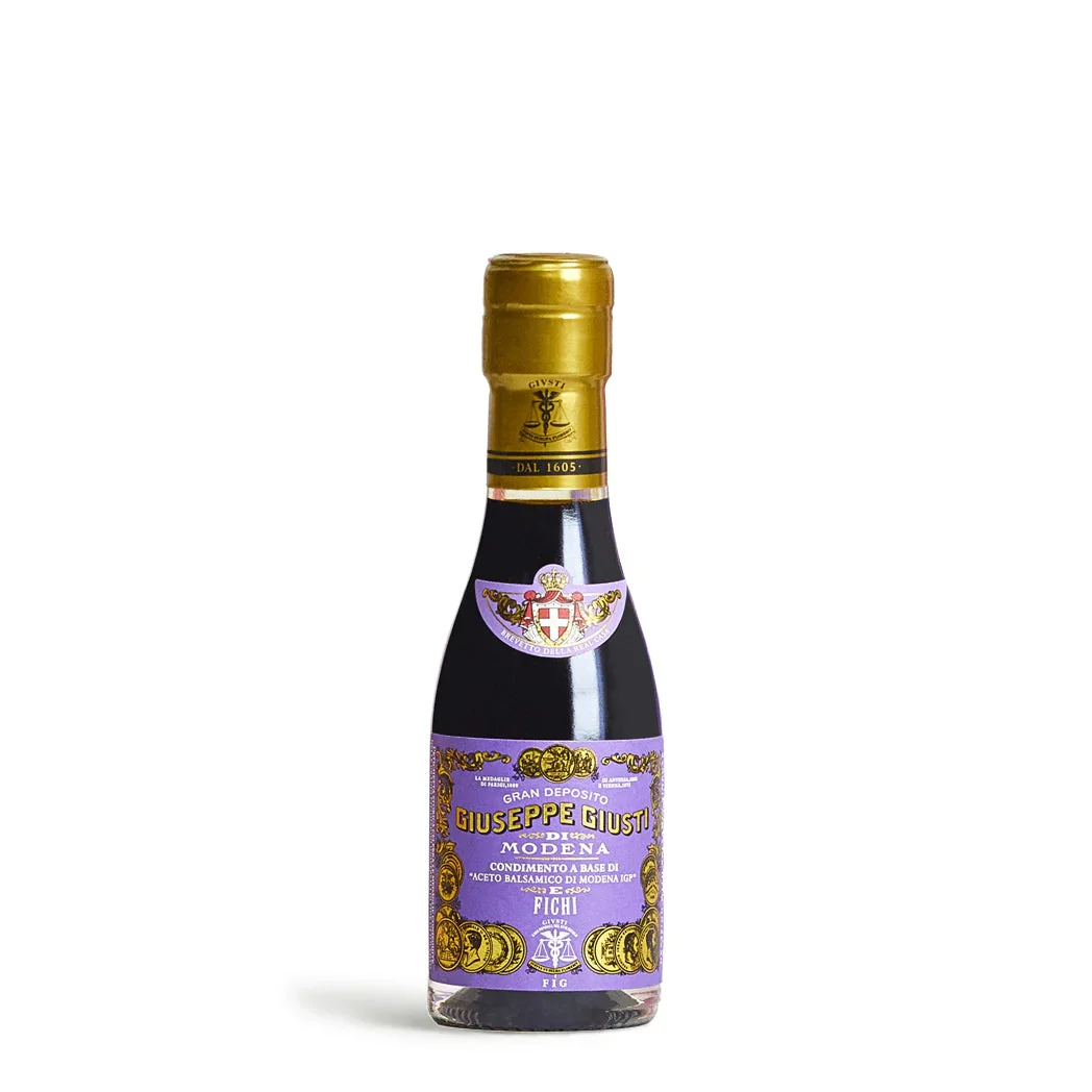 Giuseppe Giusti Condiment with Balsamic Vinegar of Modena and Figs, 3.4 FL OZ | 100ML
