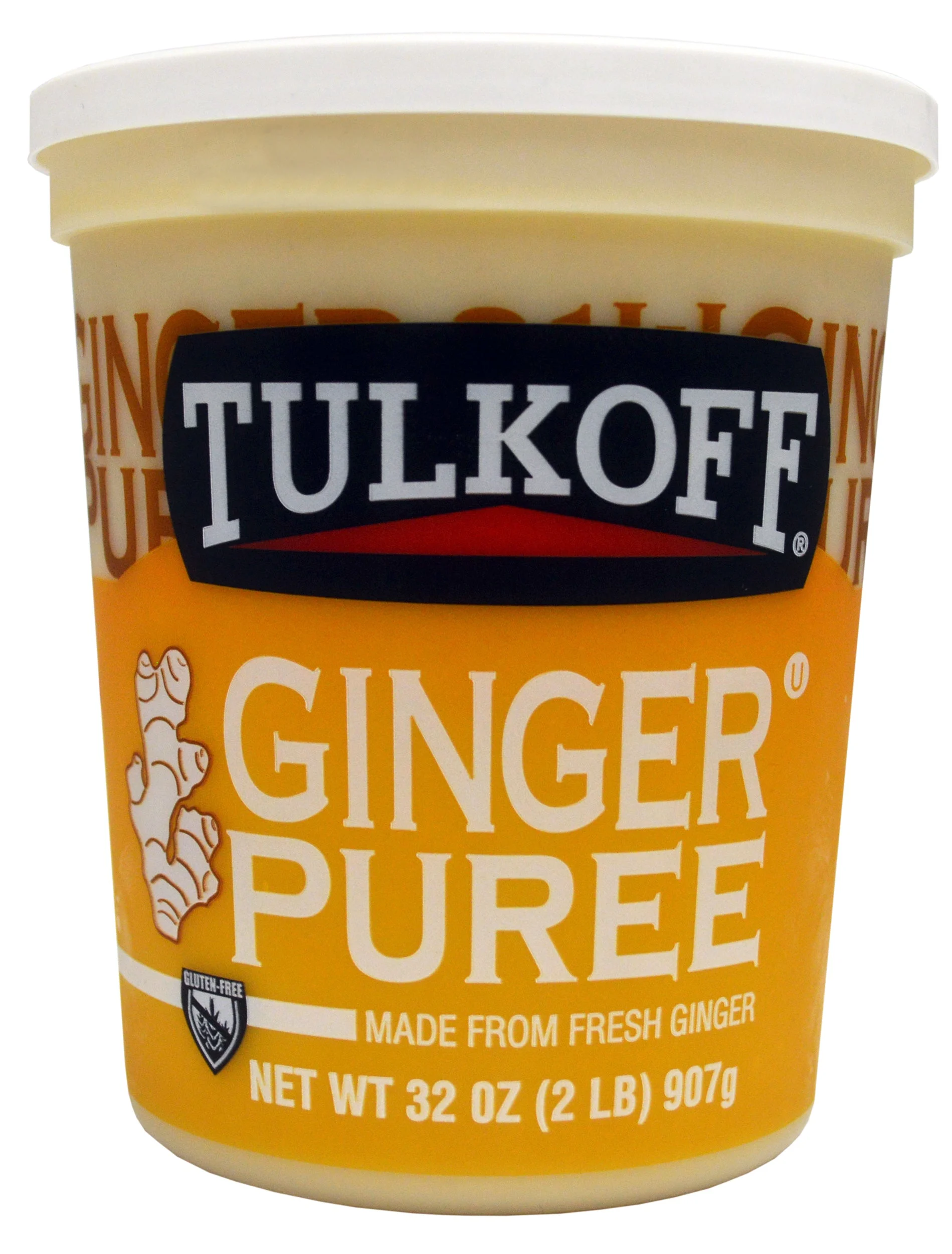 Tulkoff Ginger Puree 32 Ounce Size - 6 Per Case.