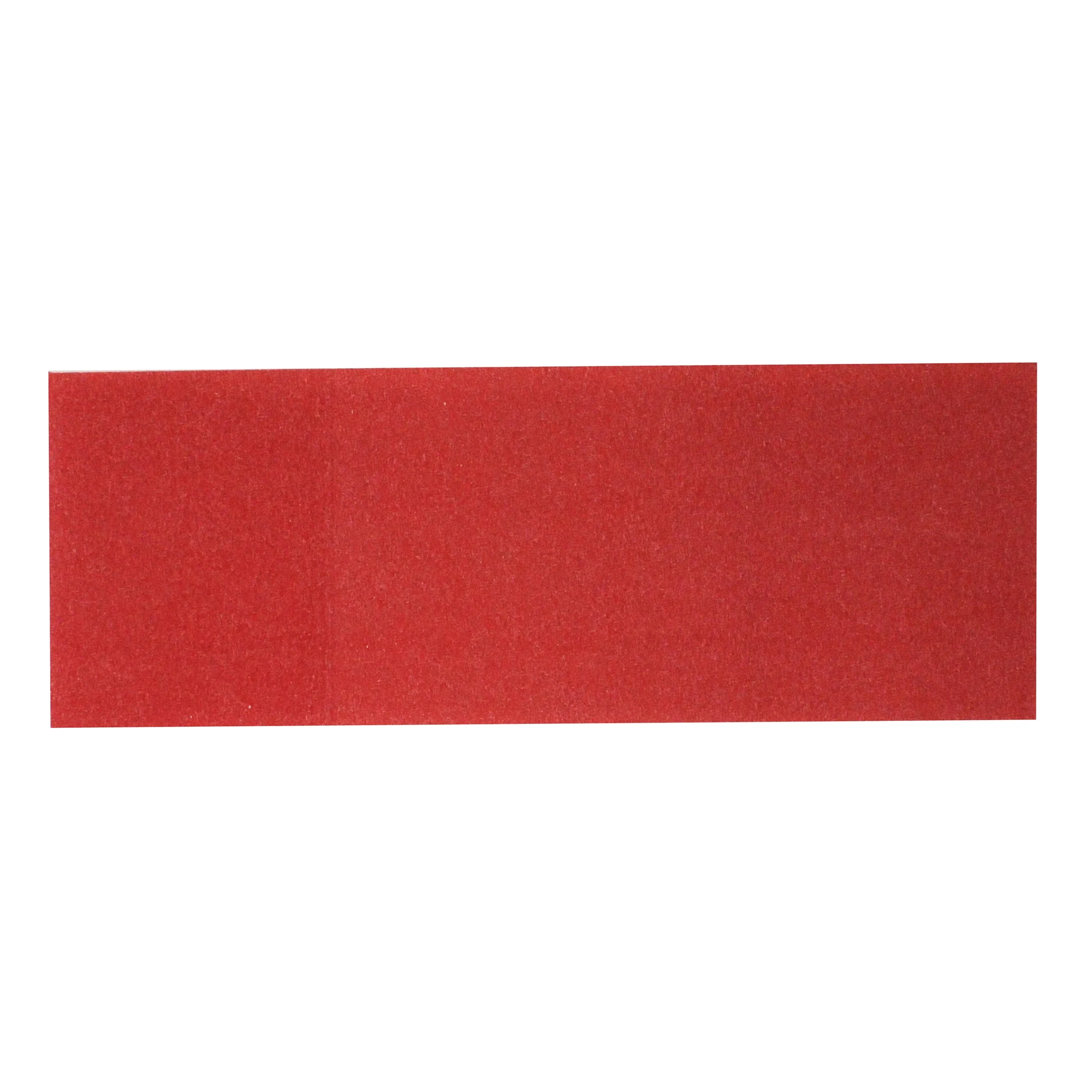 Band  Napkin Flat Red Paper 1.5X4.25