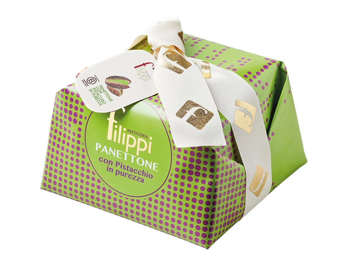 Filippi Panettone With Pistachio, 35.27 oz | 1kg